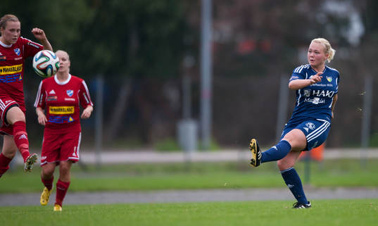 i matchen i damernas division 1 mellan FC Hessleholm och
