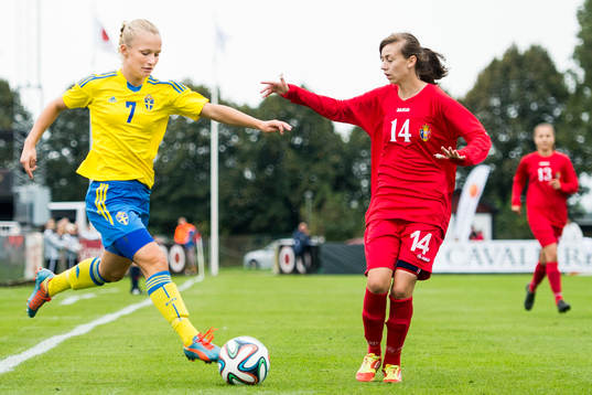 Sveriges Tove Almqvist mot Moldaviens Nadejda Vasilica