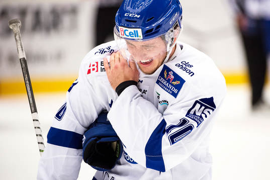 Leksands Brian Connelly har ont