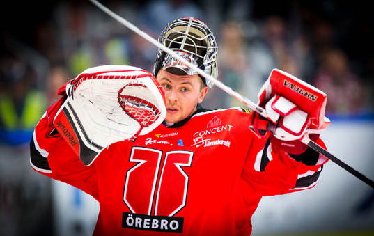 Örebros målvakt Julius Hudacek