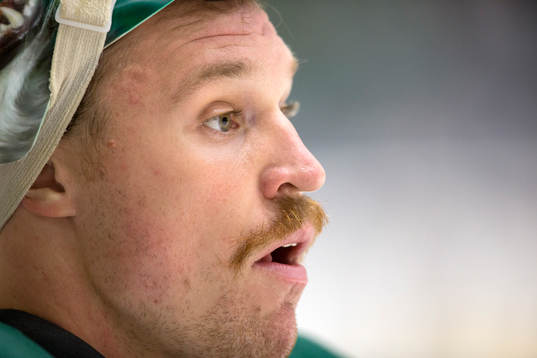 Färjestads målvakt Justin Pogge