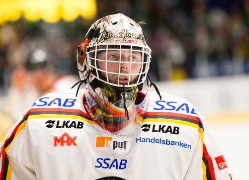 Luleås målvakt Daniel Larsson