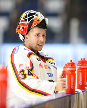 Luleås målvakt Joel Lassinantti