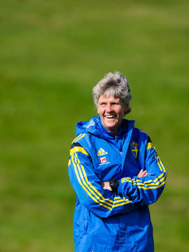 Förbundskapten Pia Sundhage