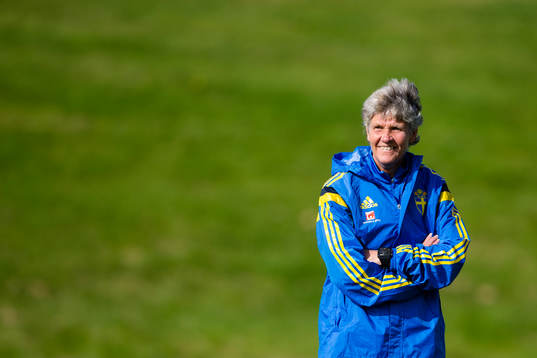 Förbundskapten Pia Sundhage