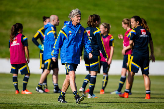 Förbundskapten Pia Sundhage