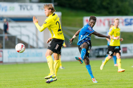 Halmstads King Osei Gyan