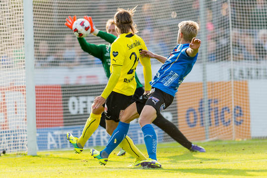 Halmstads Viktor Ljung avslutar mot mål i slutsekunderna
