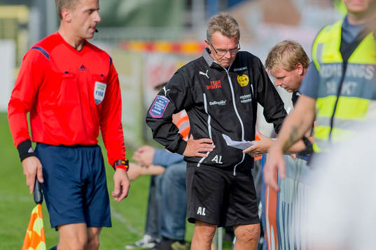 Mjällbys tränare Anders Linderoth