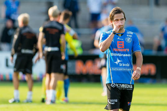 Halmstads Kristinn Steindorsson deppar