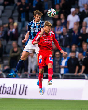 Djurgårdens Jesper Arvidsson och Åtvidabergs Månz
