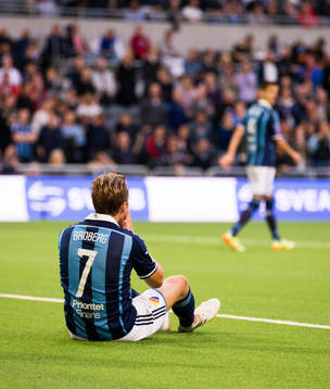 Djurgårdens Martin Broberg deppar
