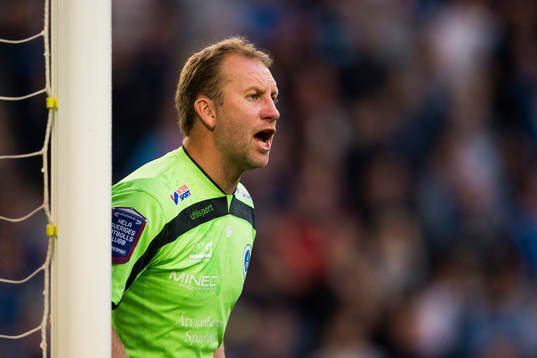 Åtvidabergs målvakt Henrik Gustavsson