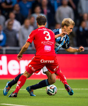 Djurgårdens Sebastian Andersson och Åtvidabergs Månz