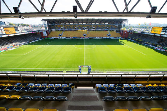 Borås arena innan fotbollsmatchen i Allsvenskan mellan
