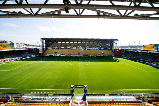 Borås arena innan fotbollsmatchen i Allsvenskan mellan