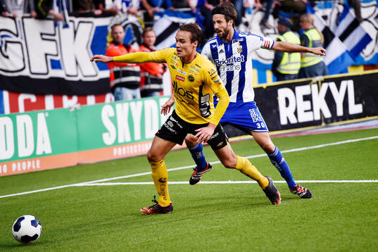 Elfsborgs Viktor Prodell och IFK Göteborgs Mattias