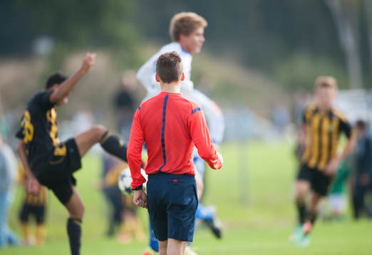 Domaren i matchen i juniorallsvenskan mellan IFK