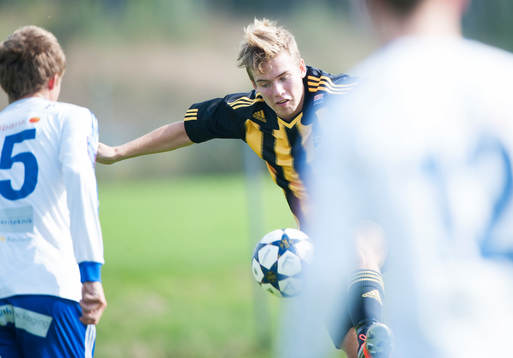 IFK Hässleholms Edvin Rydell  i matchen i