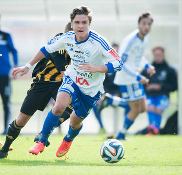 i matchen i juniorallsvenskan mellan IFK Hässleholm och