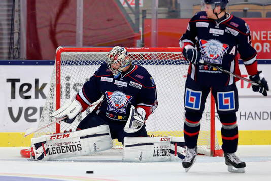 Linköping målvakt Marcus Högberg