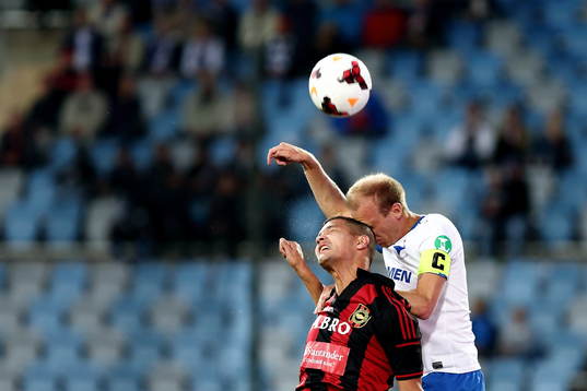 Norrköpings Andreas Johansson och Brommapojkarnas Mauricio