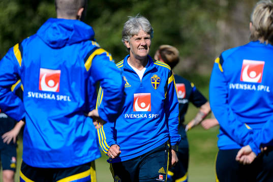 Förbundskapten Pia Sundhage