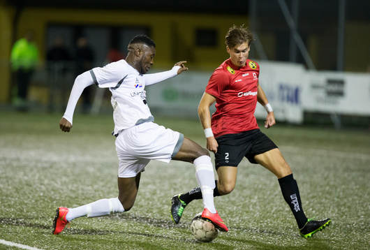Dennis Antwi från Rosengård och Philip Wikström från
