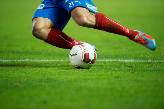 Helsingborgs Christoffer Andersson i matchen i allsvenskan