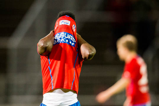 Helsingborgs David Accam deppar