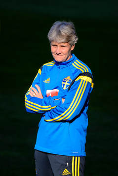 Förbundskapten Pia Sundhage