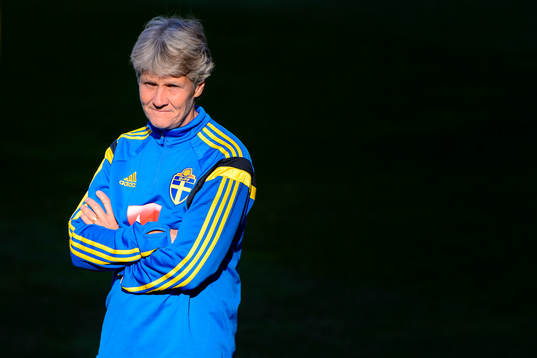 Förbundskapten Pia Sundhage