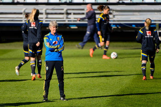 Förbundskapten Pia Sundhage