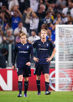 s Emil Forsberg och Filip Helander deppar
