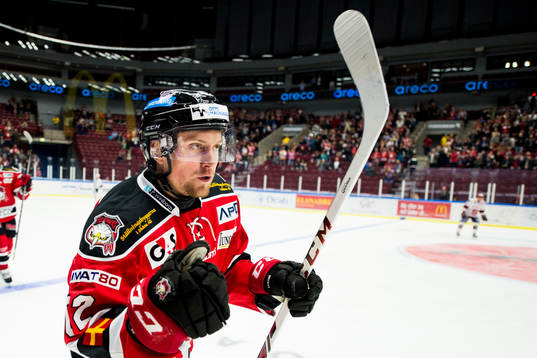 Malmö Redhawks Jens Jakobs jublar