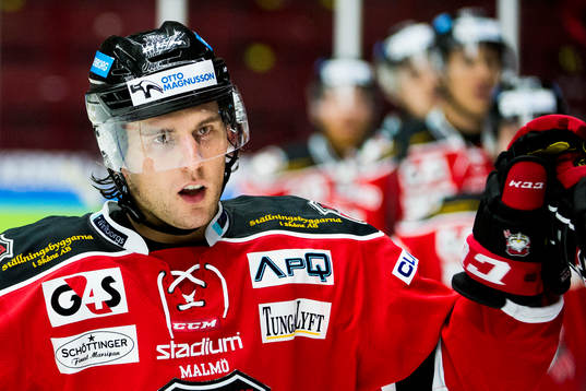 Malmö Redhawks Tony Romano jublar