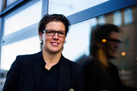 Erika Holst utvecklingsansvarig för damhokey på Svenska