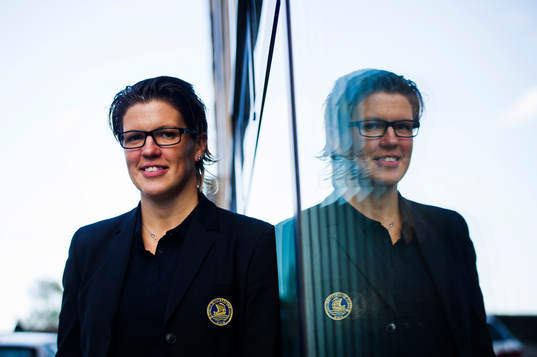 Erika Holst utvecklingsansvarig för damhokey på Svenska