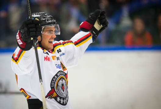 Luleås Karl Fabricius jublar
