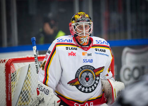 Luleås målvakt Joel Lassinantti