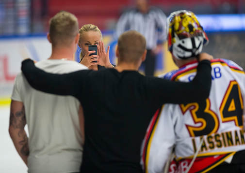 Luleås målvakt Joel Lassinantti blev utsedd till matchens