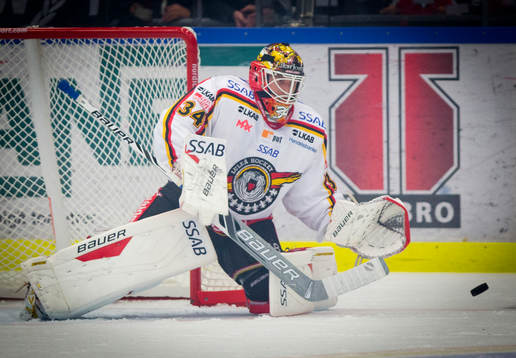 Luleås målvakt Joel Lassinantti