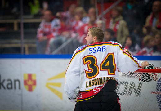 Luleås målvakt Joel Lassinantti
