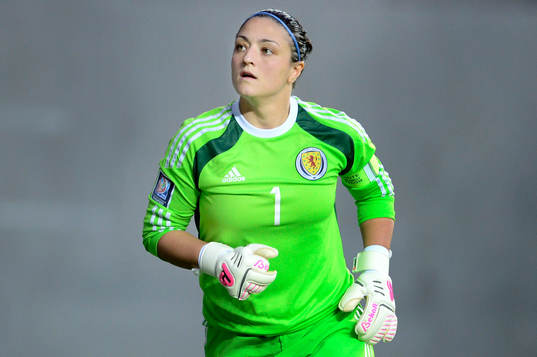 Skottlands målvakt Gemma Fay
