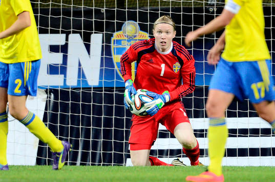 Sveriges målvakt Hedvig Lindahl