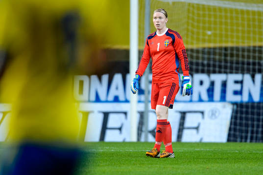 Sveriges målvakt Hedvig Lindahl