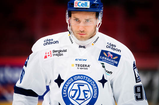 Leksands Fabian Brunnström värmer upp