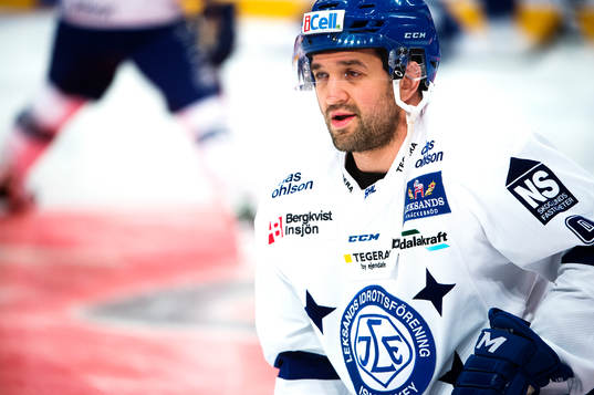 Leksands Eric Himelfarb värmer upp