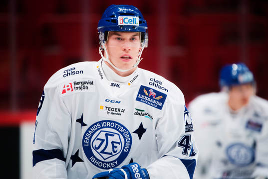 Leksands Tomi Sallinen värmer upp