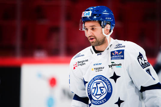 Leksands Eric Himelfarb värmer upp